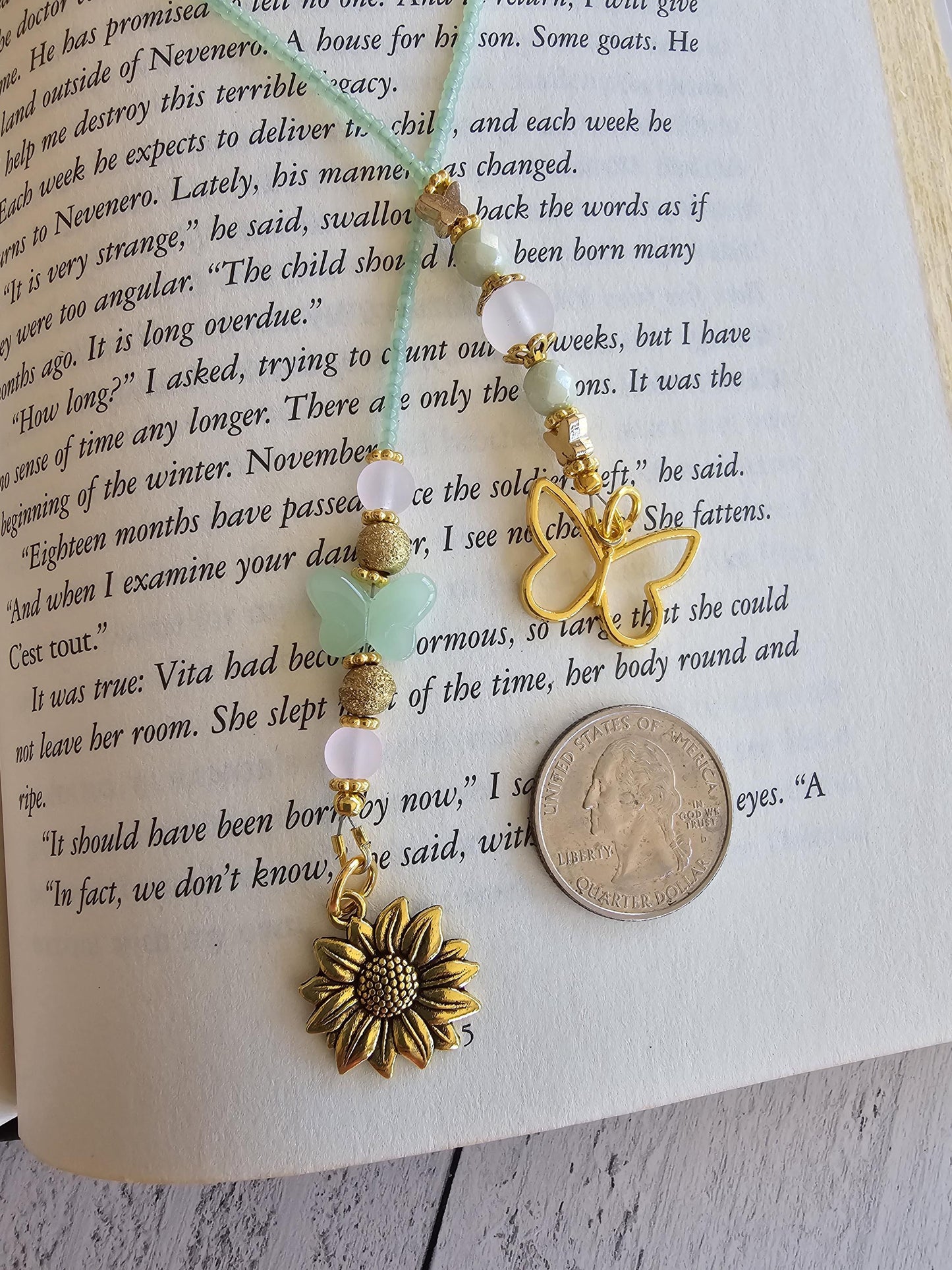 Pollinator Reader Gift, Butterfly Bookmark