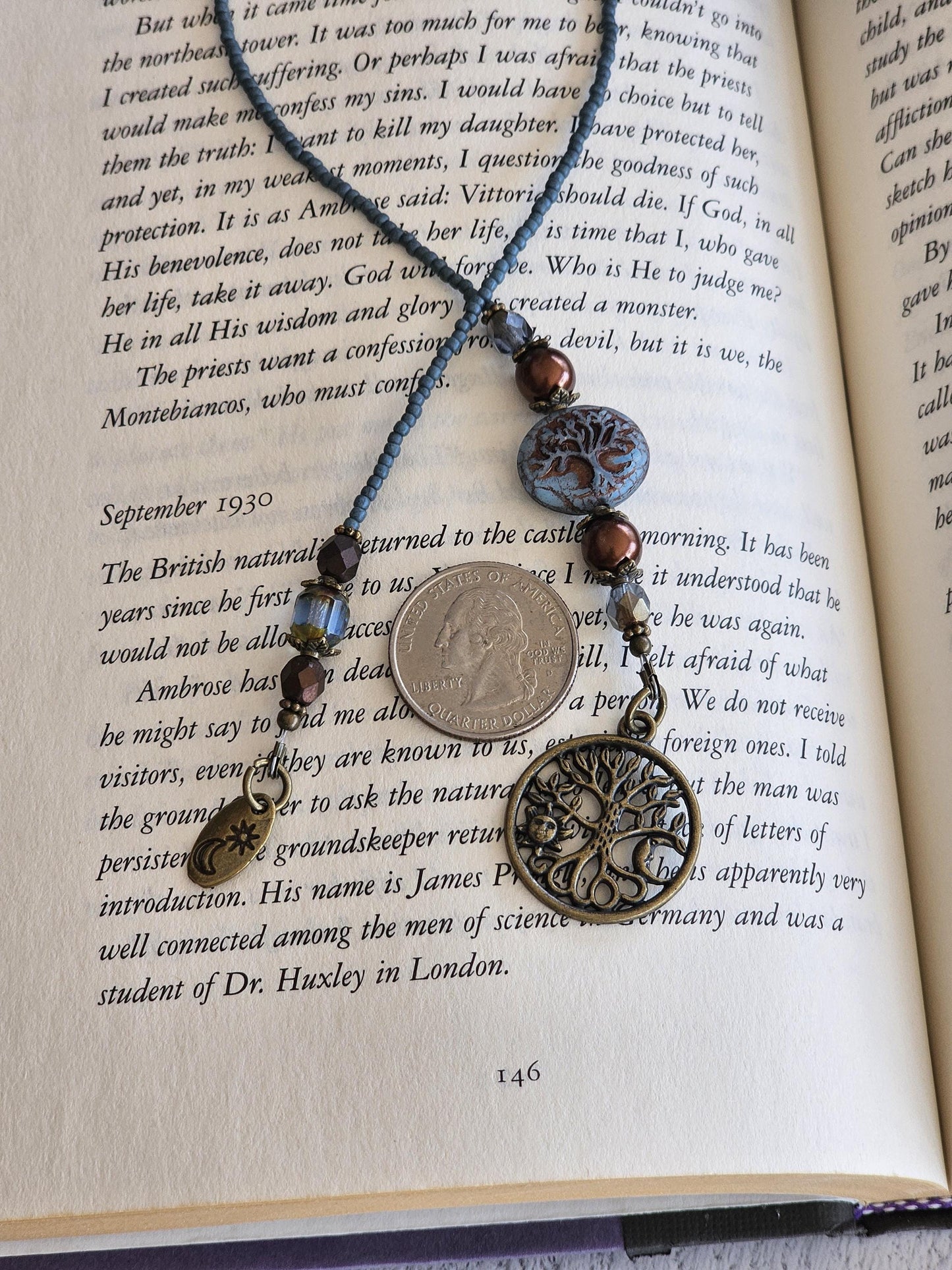 Elder Tree Bookmark, Ancient Venerable Forest Guardian Reader Gift