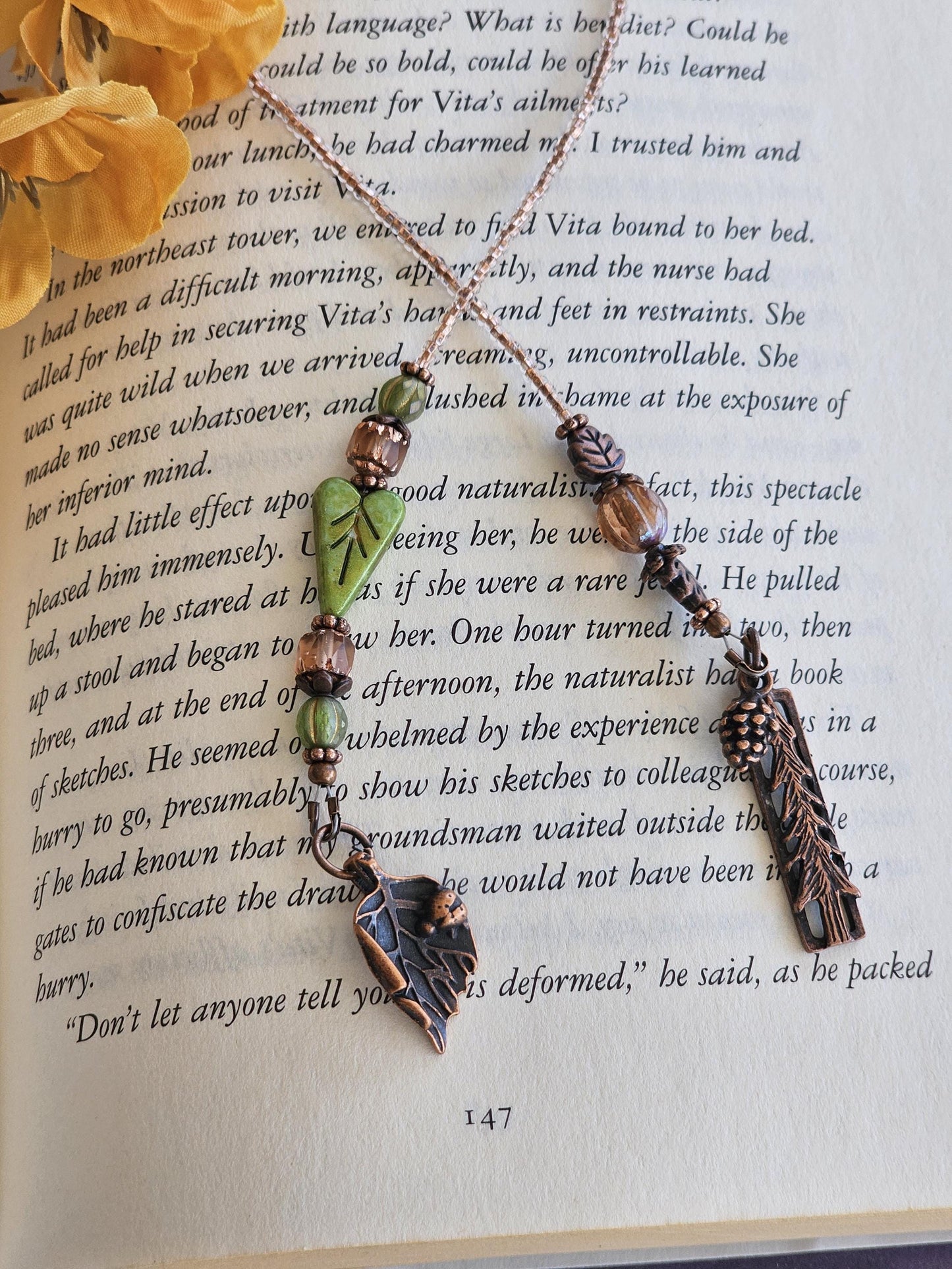 Wilderness Theme Bookmark is the Perfect Gift for the Nature Loving Reader