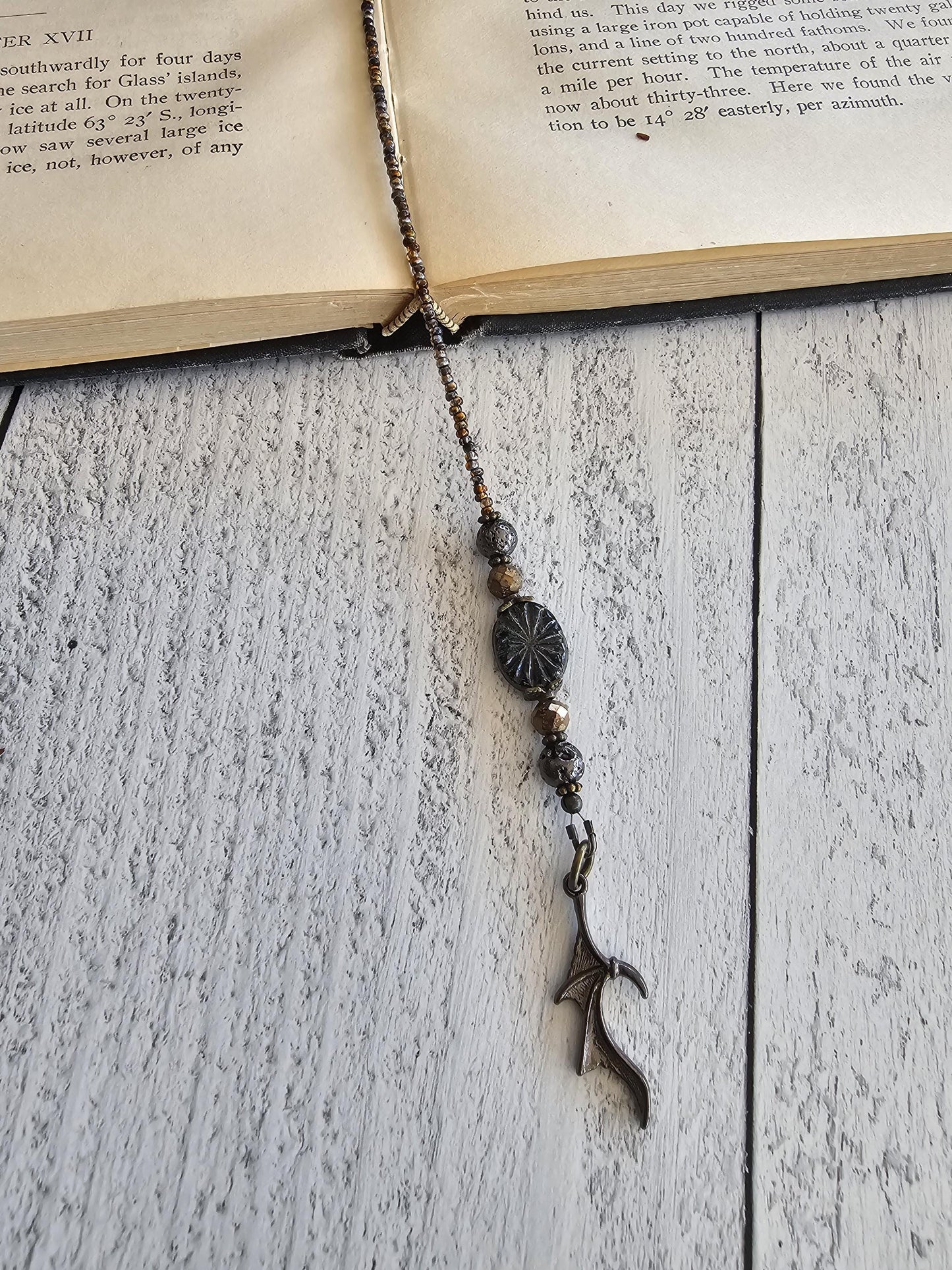 Bat Wing Bookmark, Demon Wing Reader Gift, Horror Gift