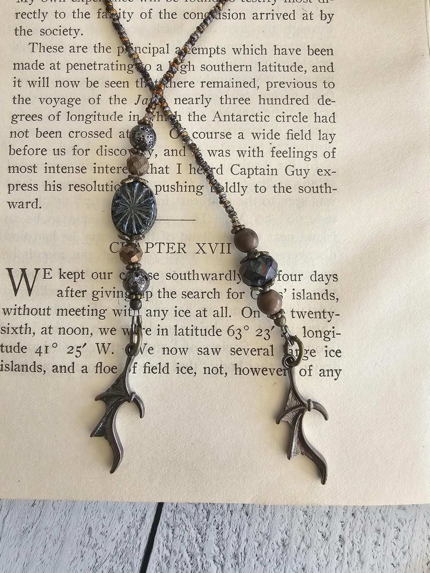 Bat Wing Bookmark, Demon Wing Reader Gift, Horror Gift