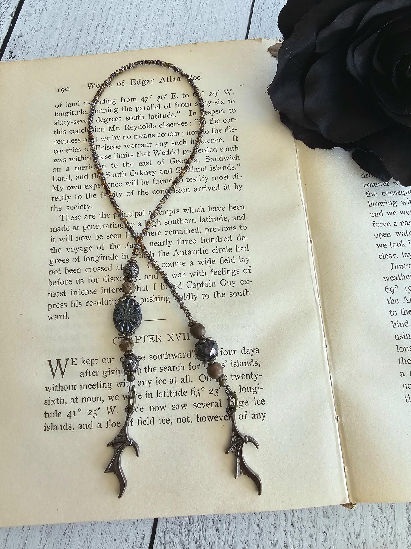 Bat Wing Bookmark, Demon Wing Reader Gift, Horror Gift