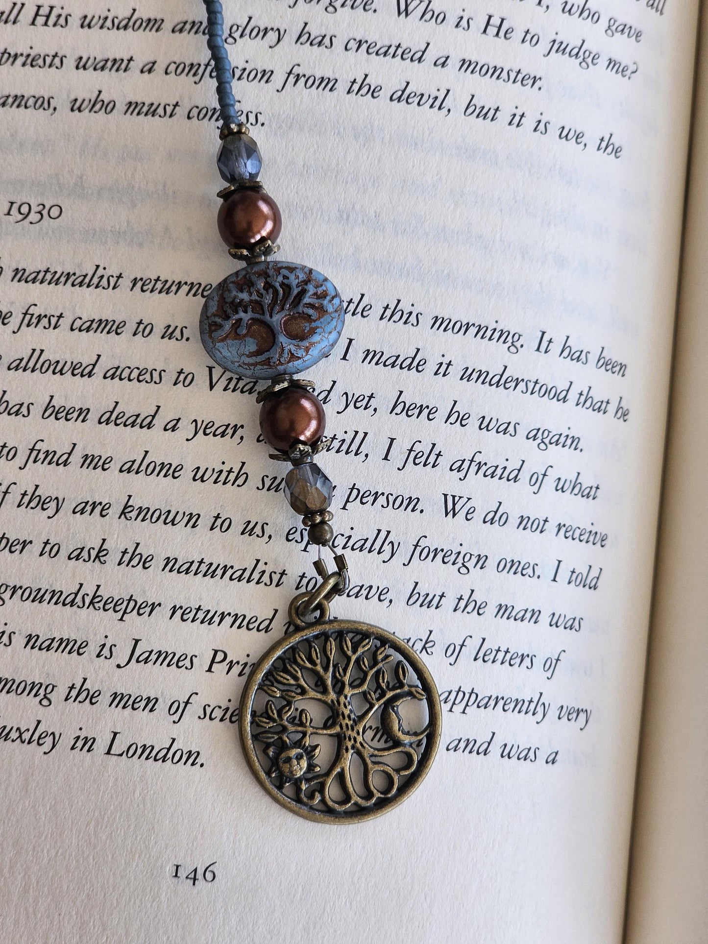 Elder Tree Bookmark, Ancient Venerable Forest Guardian Reader Gift