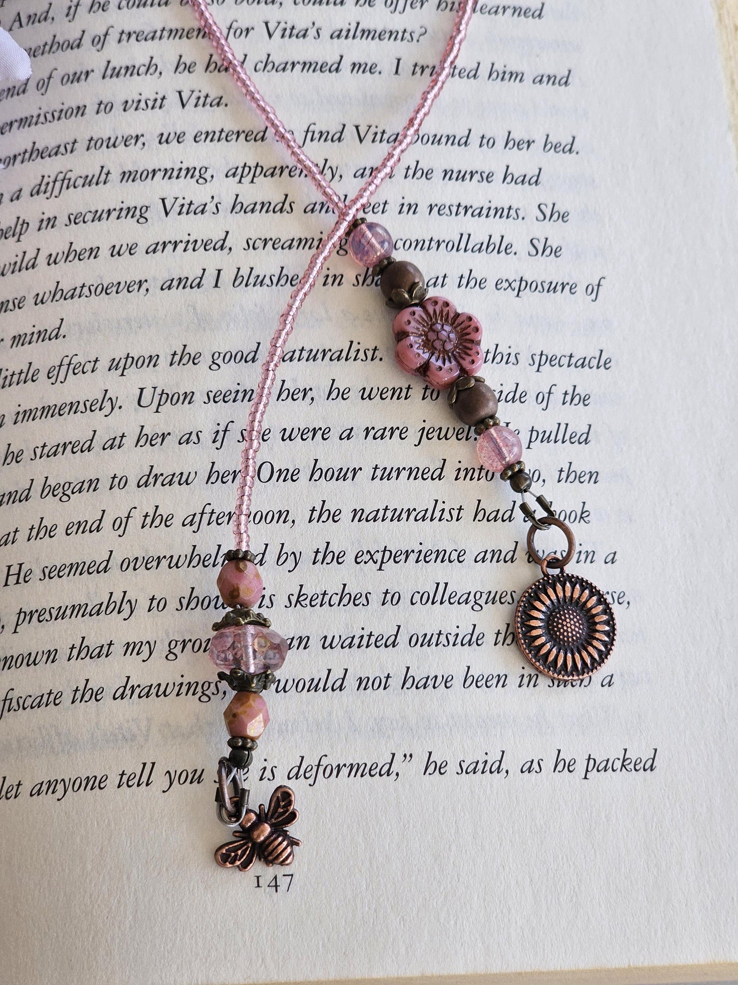 Pink Daisy Bookmark is the Perfect Gift for the Nature Lover