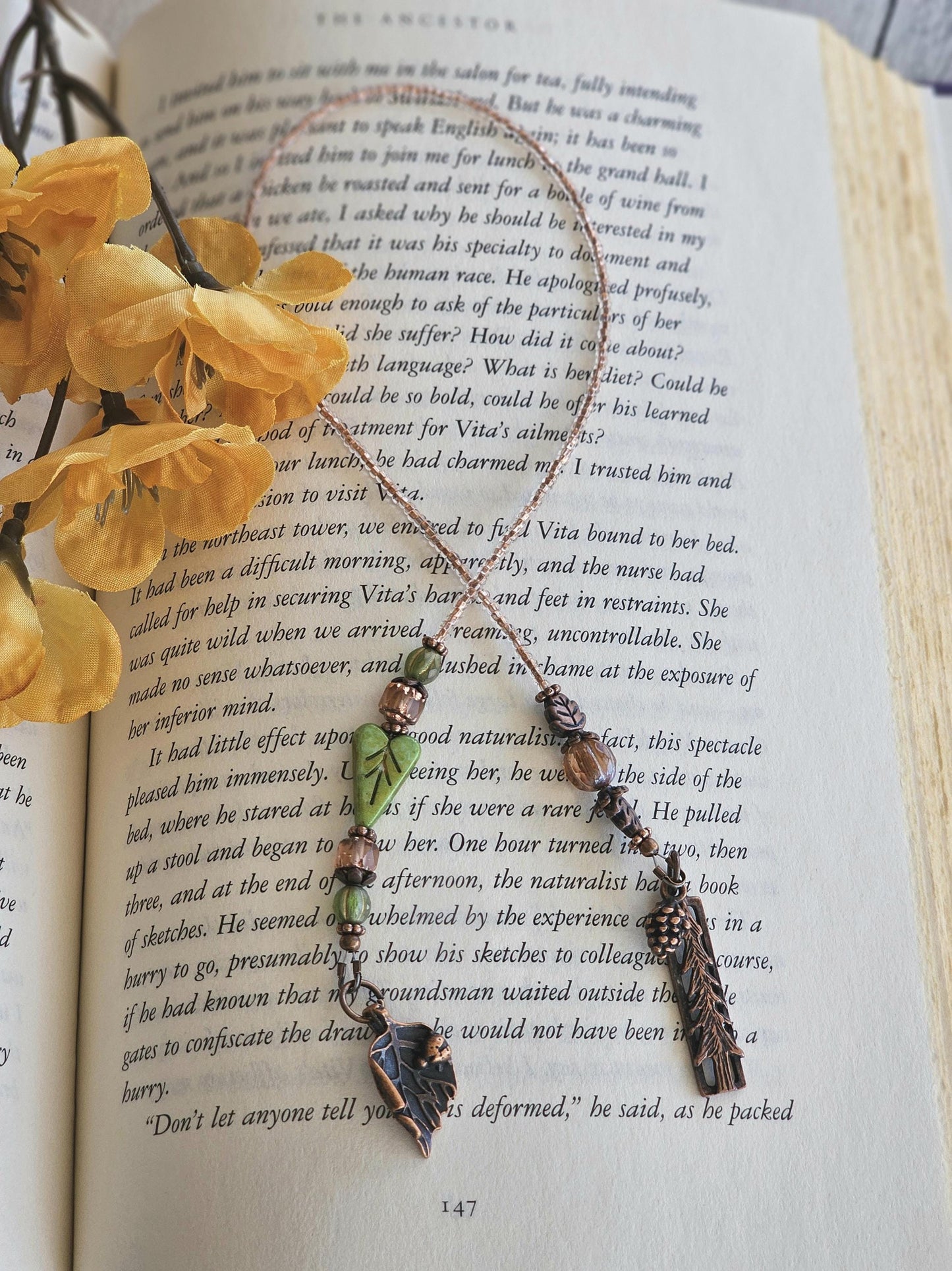 Wilderness Theme Bookmark is the Perfect Gift for the Nature Loving Reader