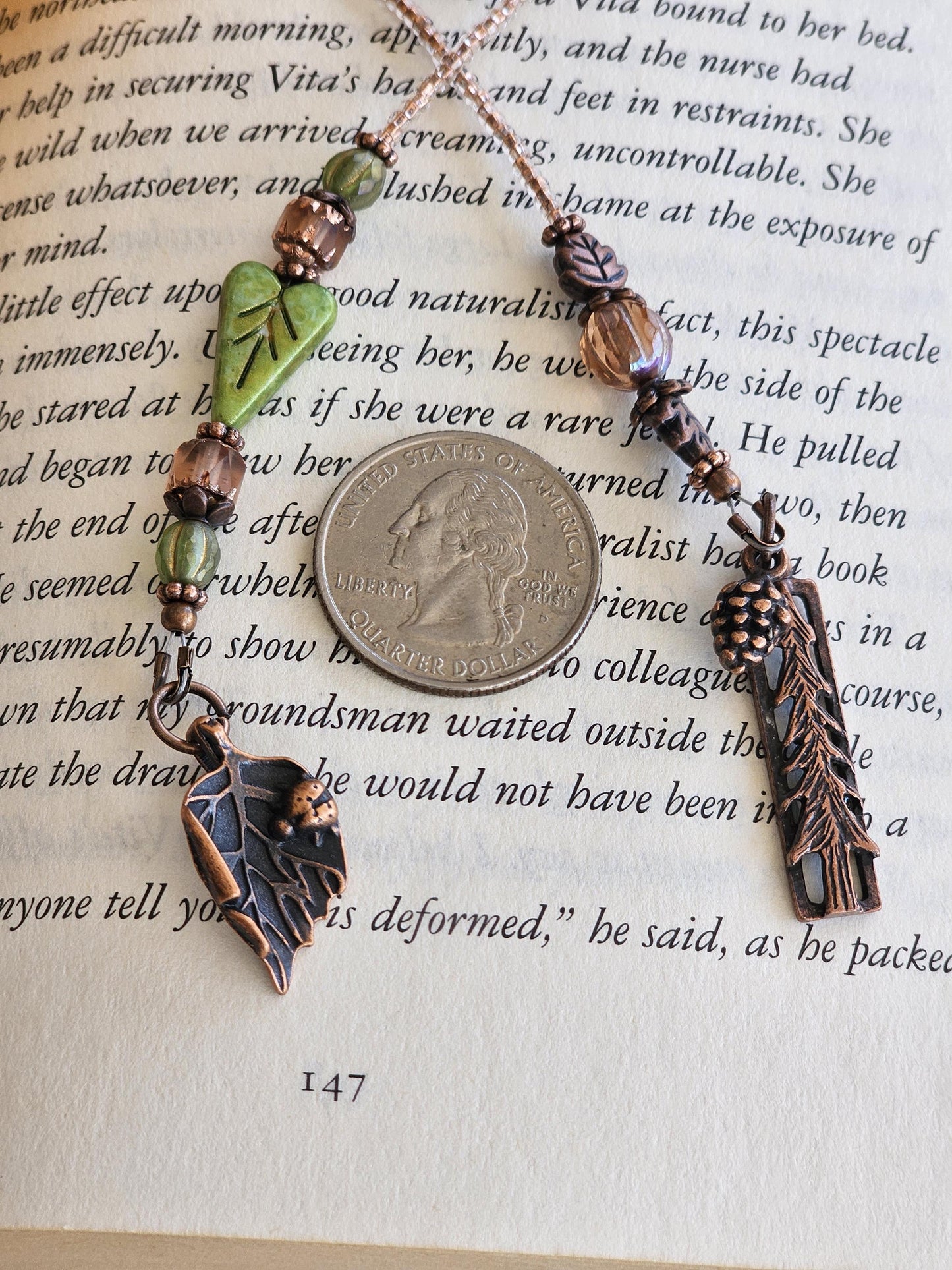 Wilderness Theme Bookmark is the Perfect Gift for the Nature Loving Reader