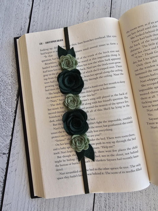 Unique Felt Flower Bookmark is the Perfect Gift for Her