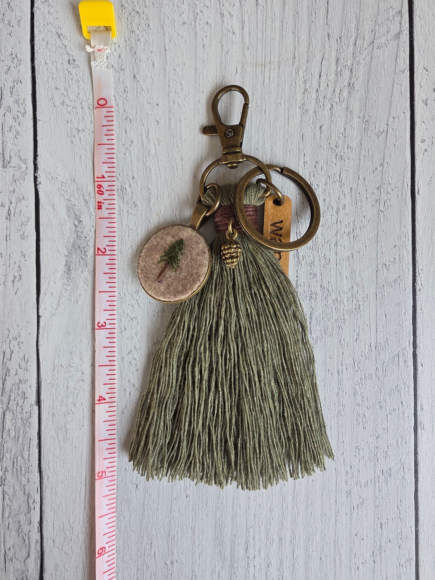 Wander Tassel Keychain