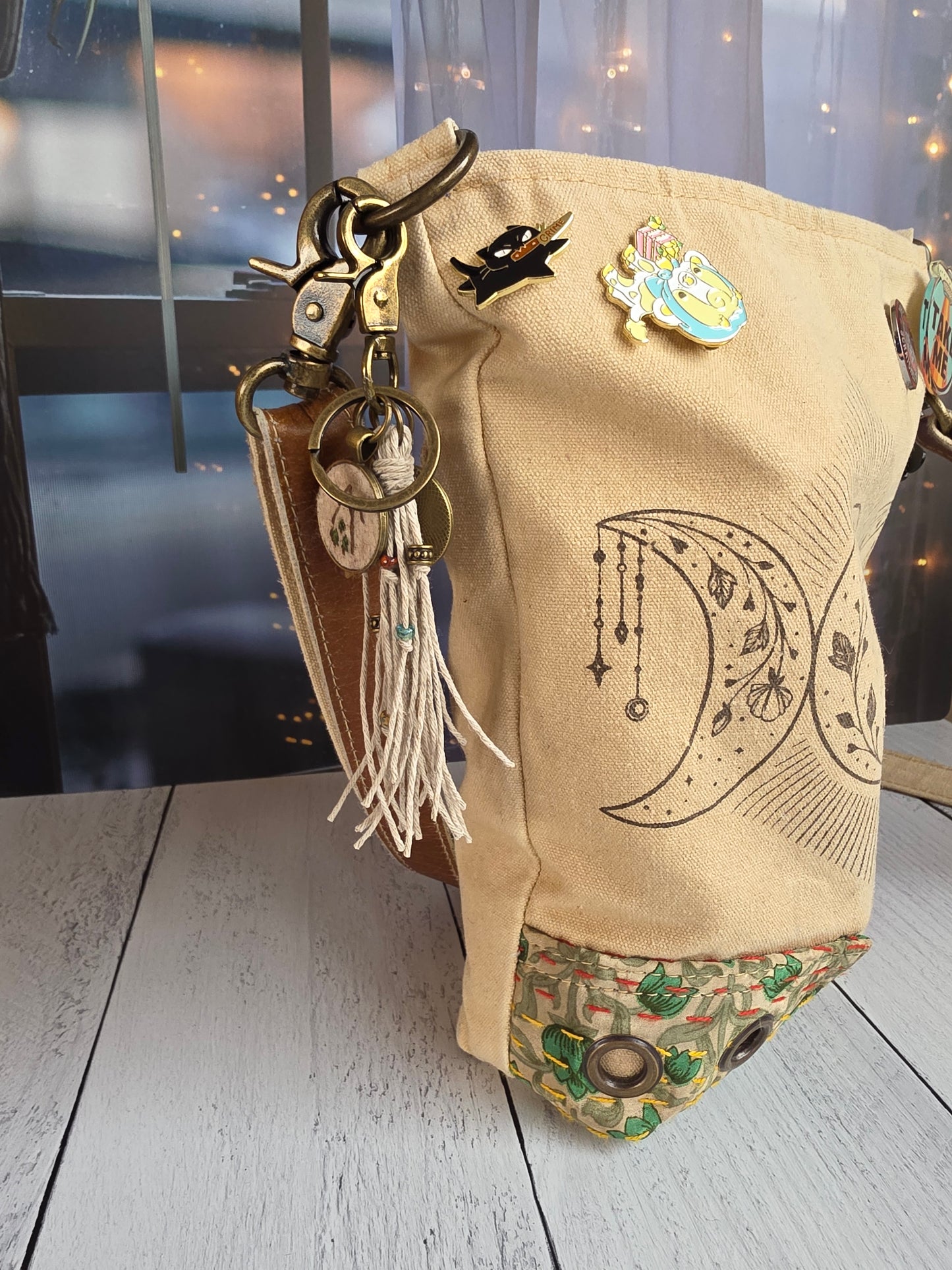 Wander Wilderness Tassel Keychain