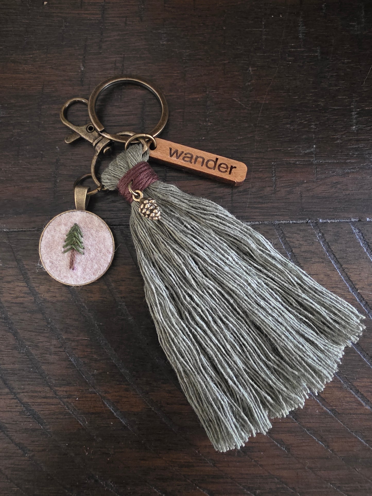 Wander Tassel Keychain