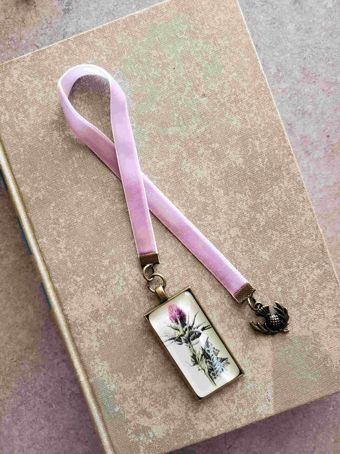 Scottish Thistle Bookmark