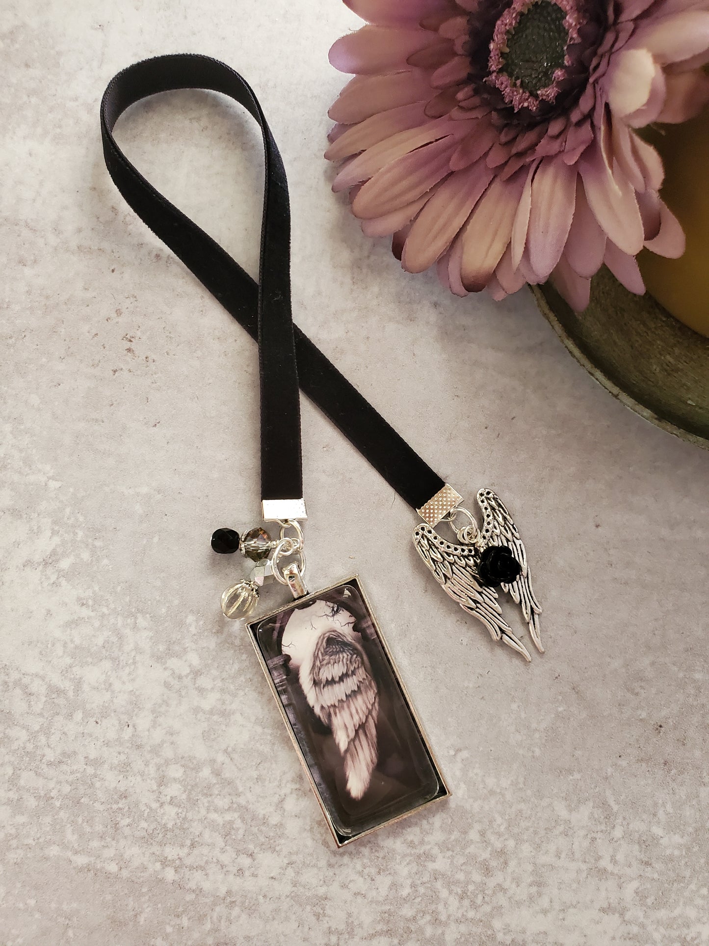 Gothic Archangel Bookmark