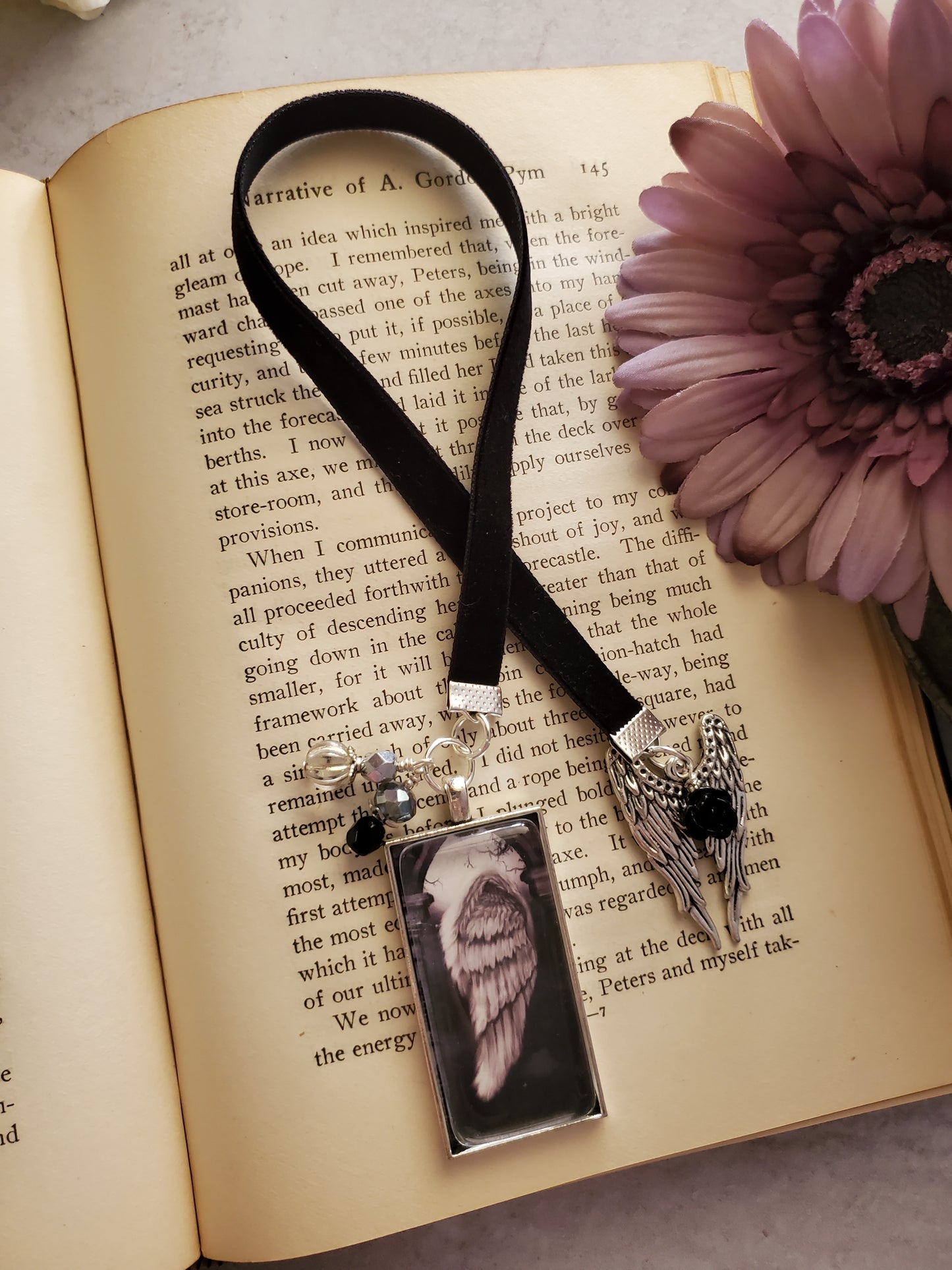 Gothic Archangel Bookmark