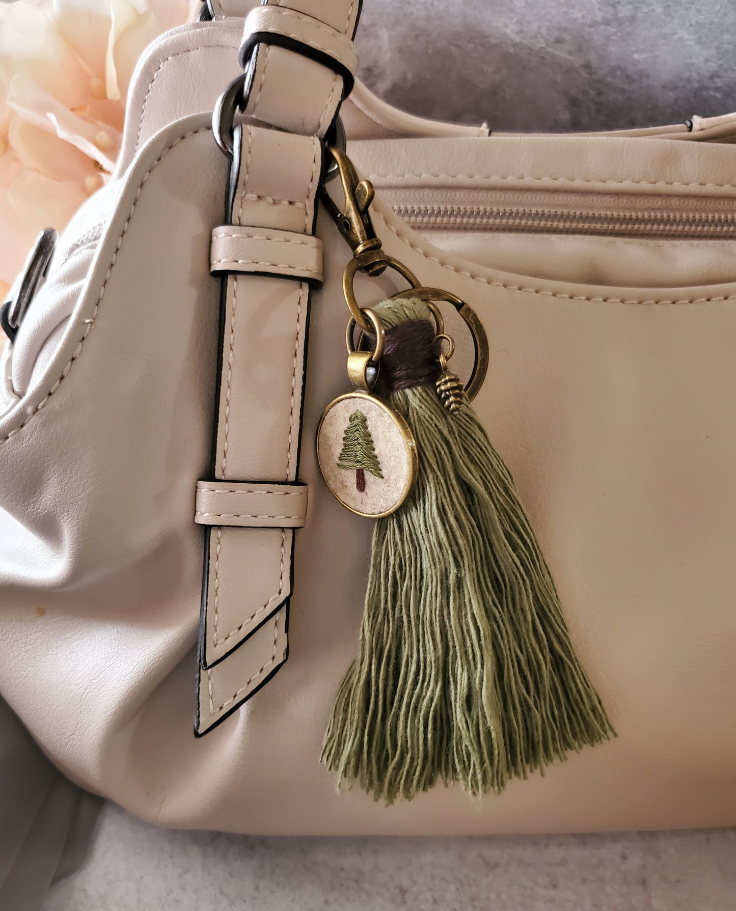 Wander Tassel Keychain