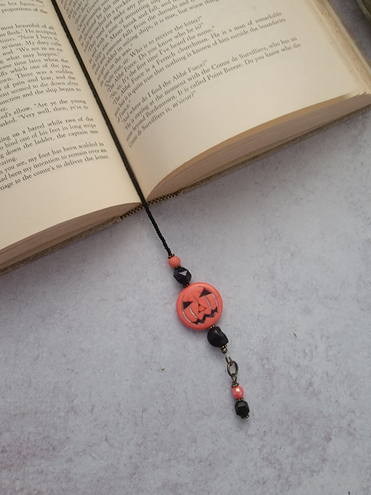 Jack-o-lantern Bookmark