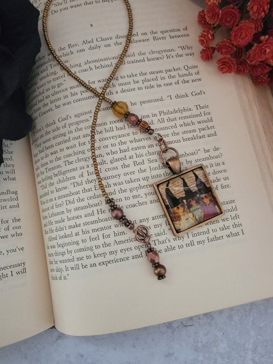Creepy Witch Doll Bookmark