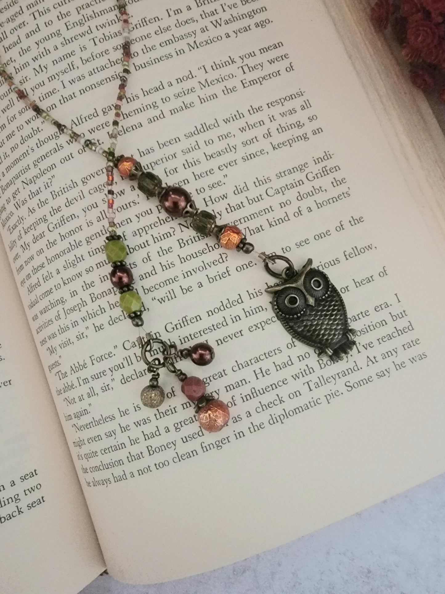 Bronze Owl Bookmark