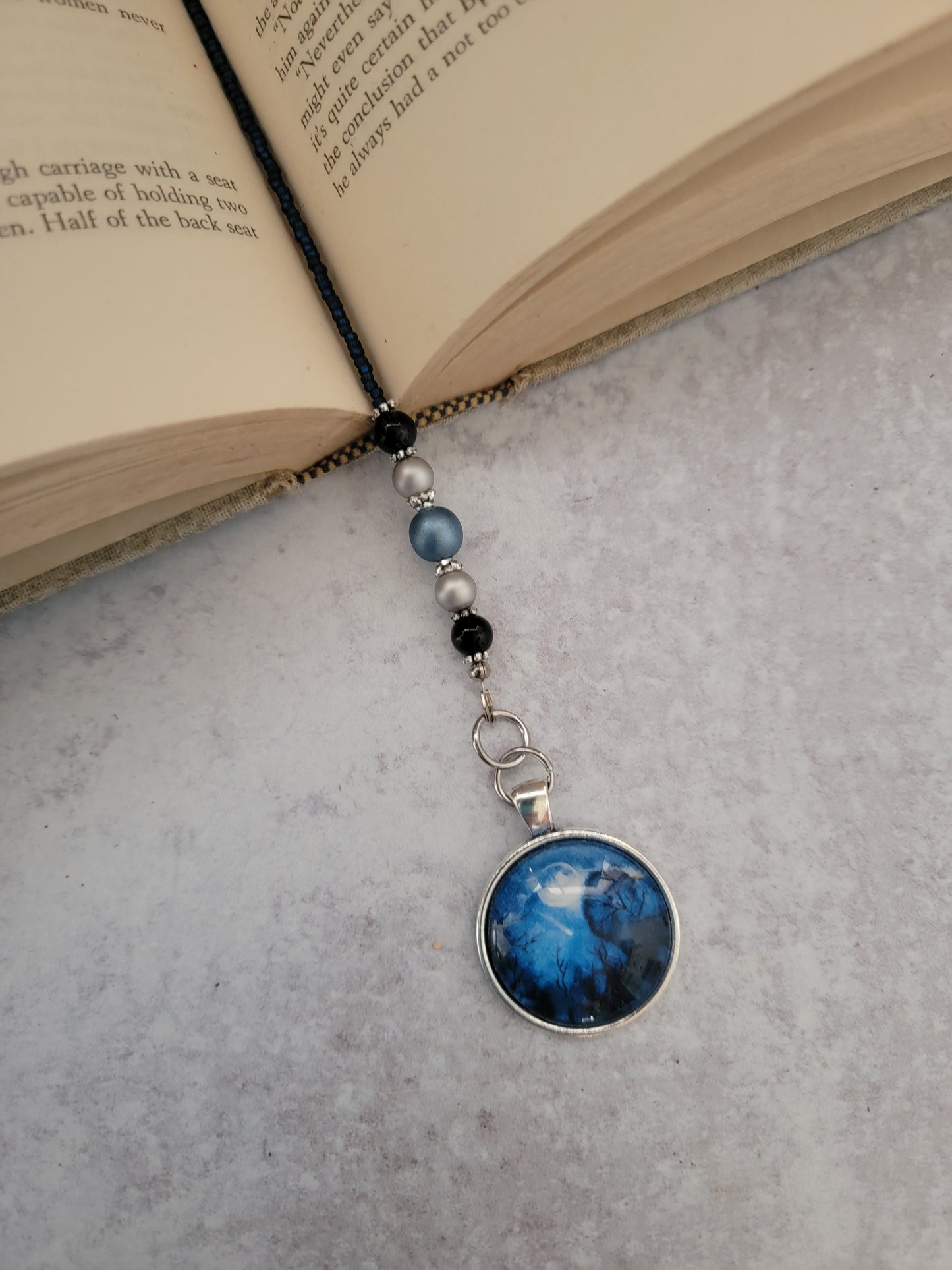 Forest Night Sky Bookmark