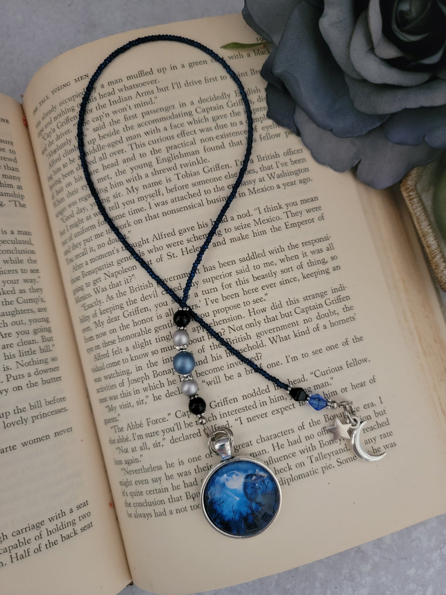 Forest Night Sky Bookmark