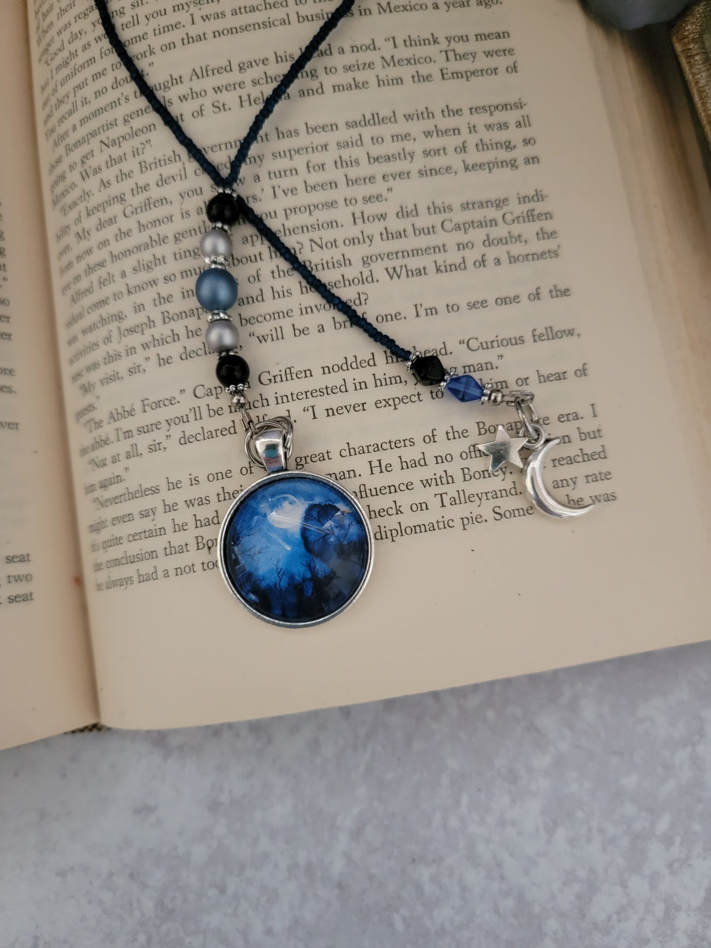 Forest Night Sky Bookmark