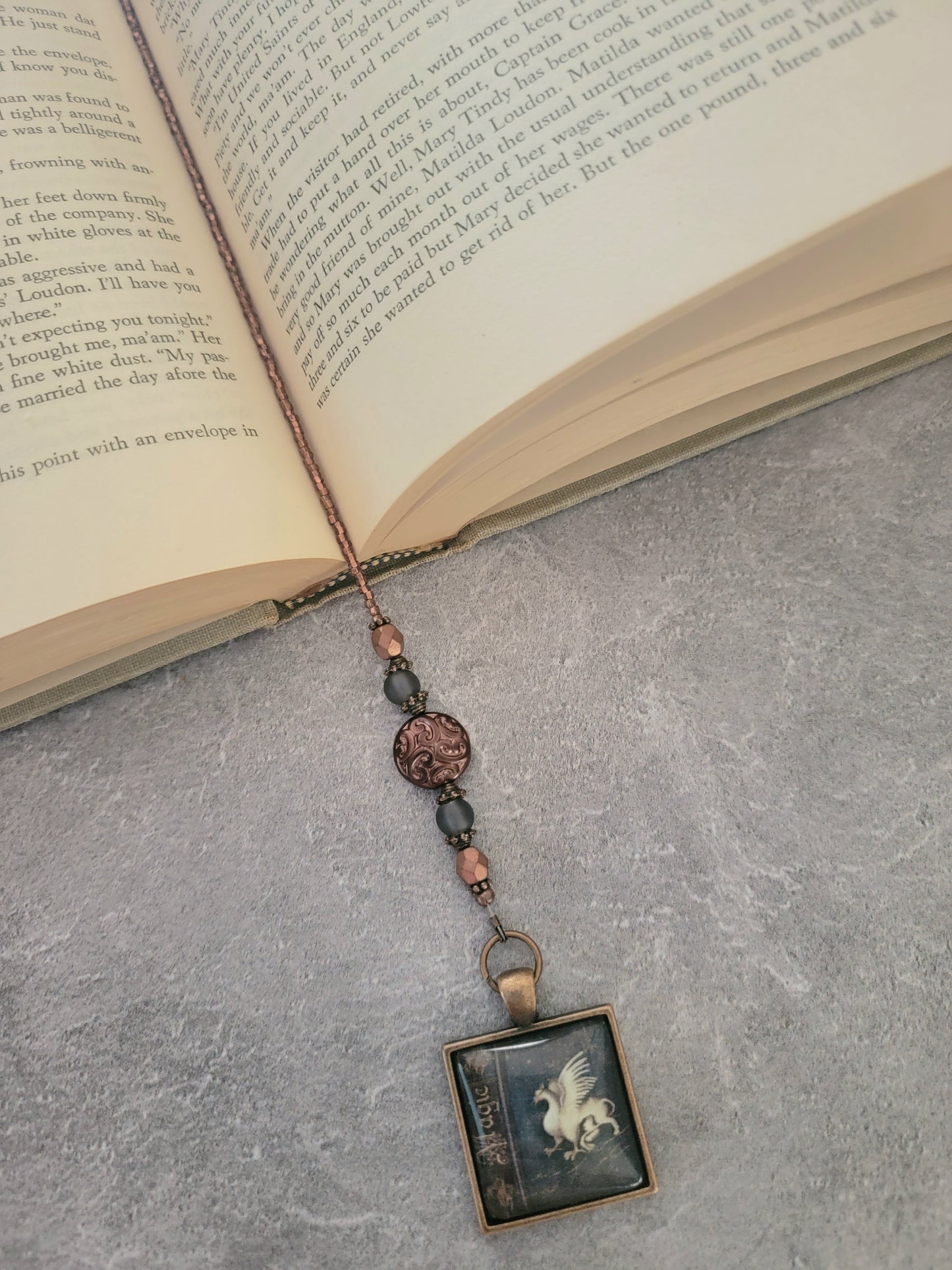 Magic Fantasy Bookmark Perfect for the RPG Role Play Game Lover