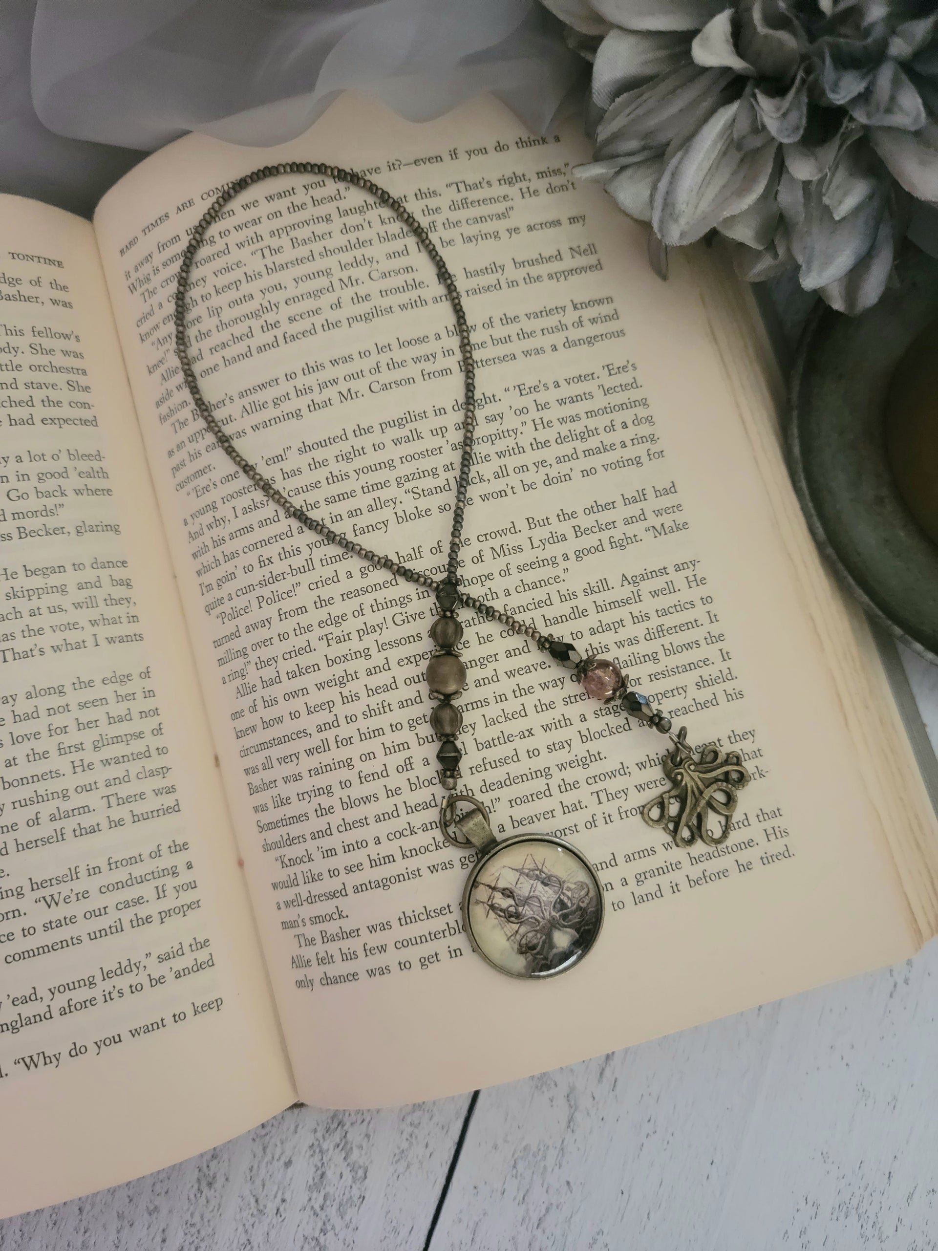 Giant Octopus Kraken Monster Bookmark