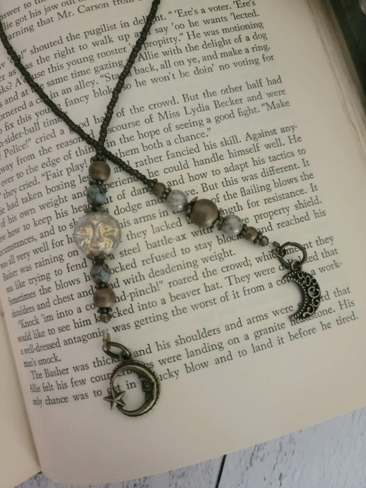 Man in the Moon Celestial Bookmark