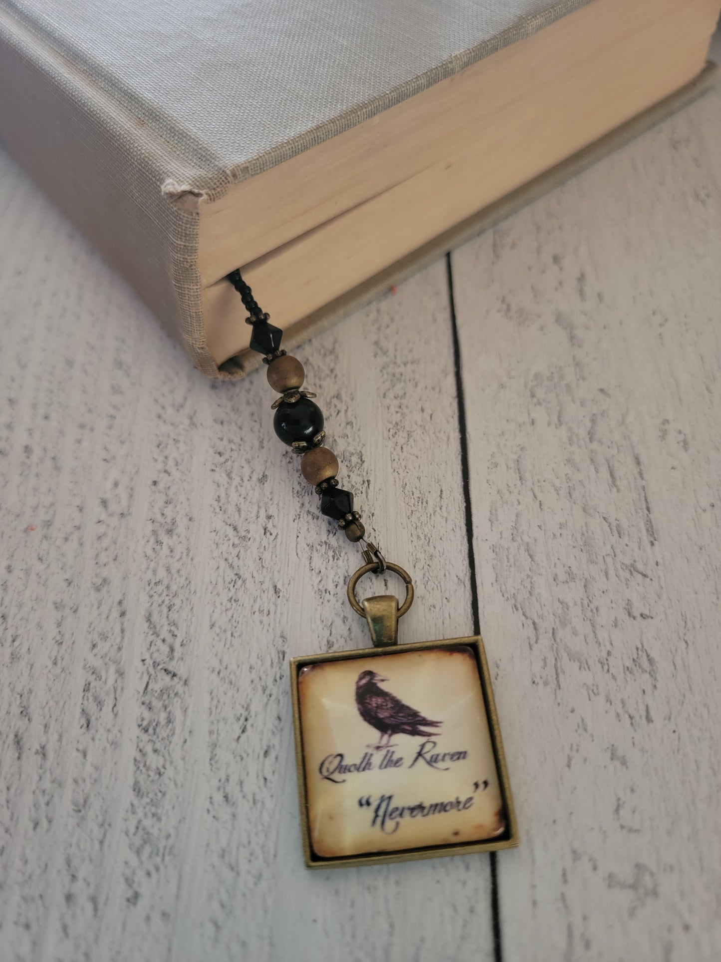 Raven Nevermore Poe Bookmark