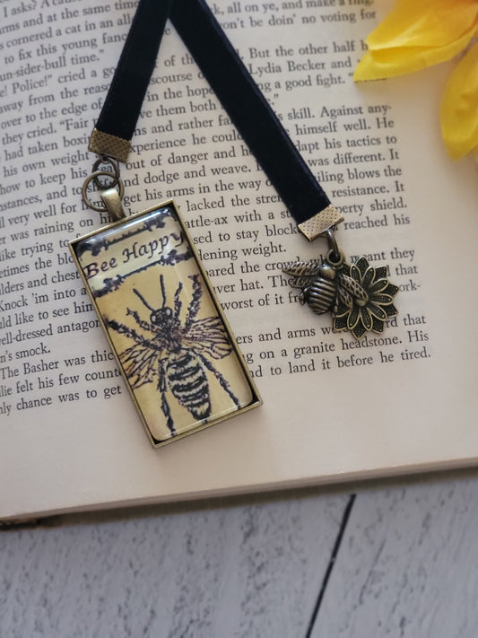 Boho Vintage Style Bee Bookmark