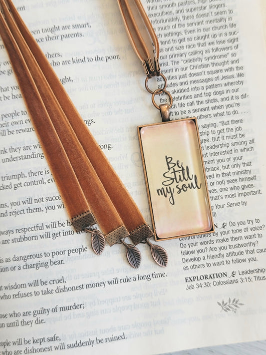 Bible Bookmark, Multi-Strand, Be Still My Soul