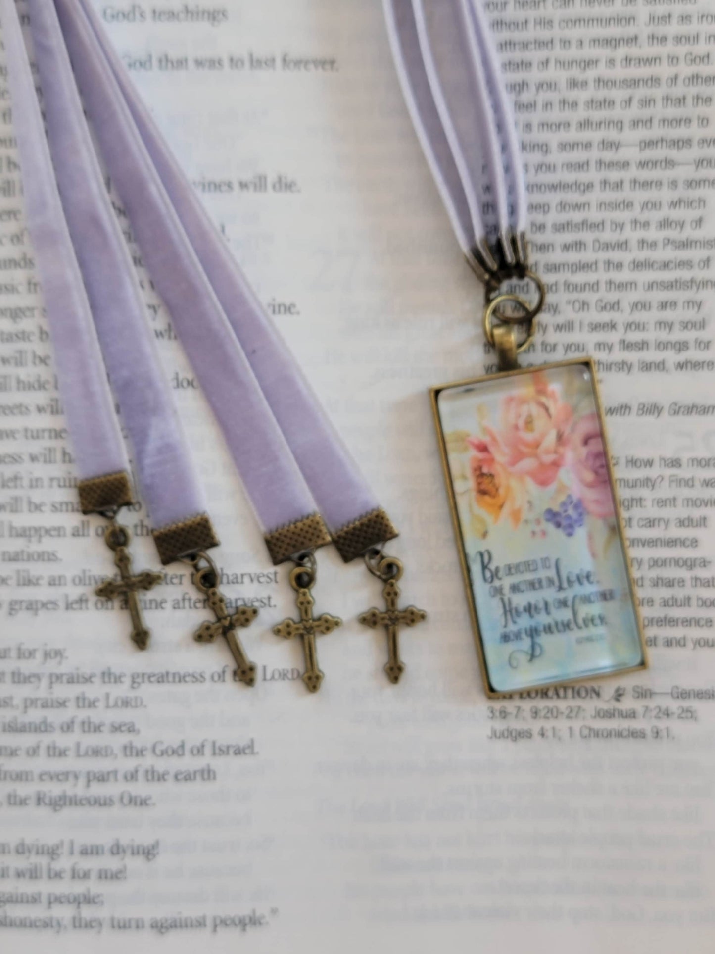 Multi Strand Bible Bookmark Be Devoted