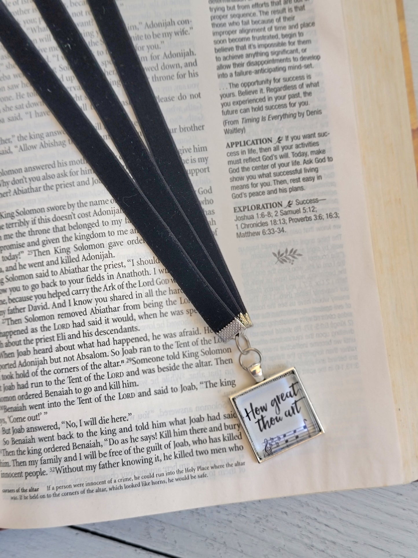Multi Strand Bible Bookmark How Great