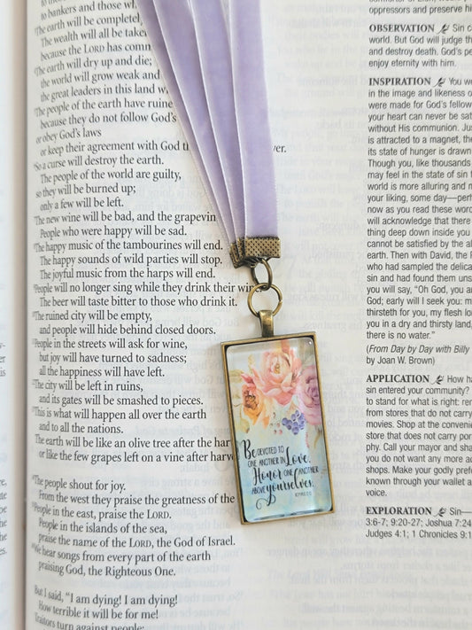 Multi Strand Bible Bookmark Be Devoted