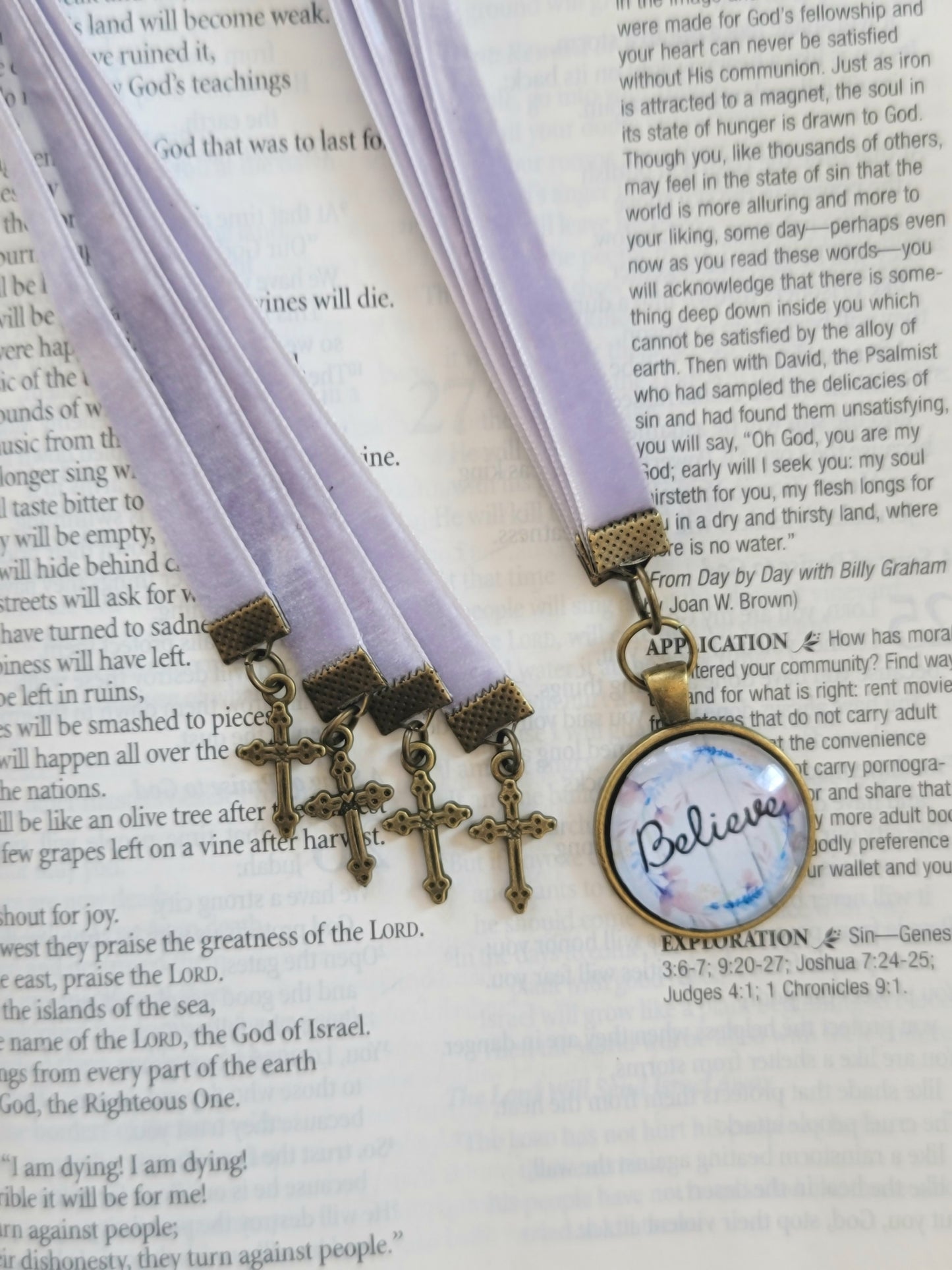 Multi Strand Bible Bookmark Believe