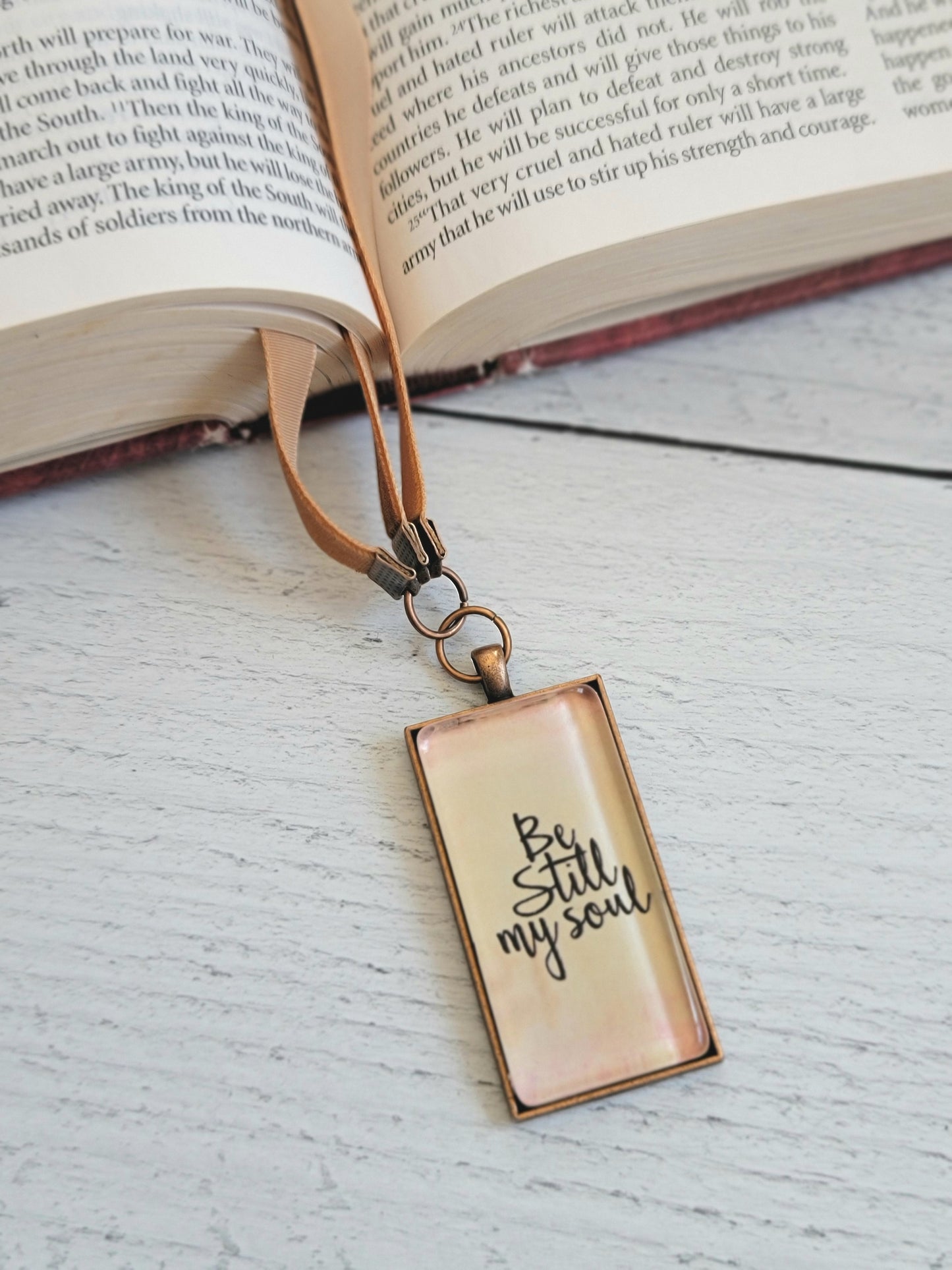 Bible Bookmark, Multi-Strand, Be Still My Soul