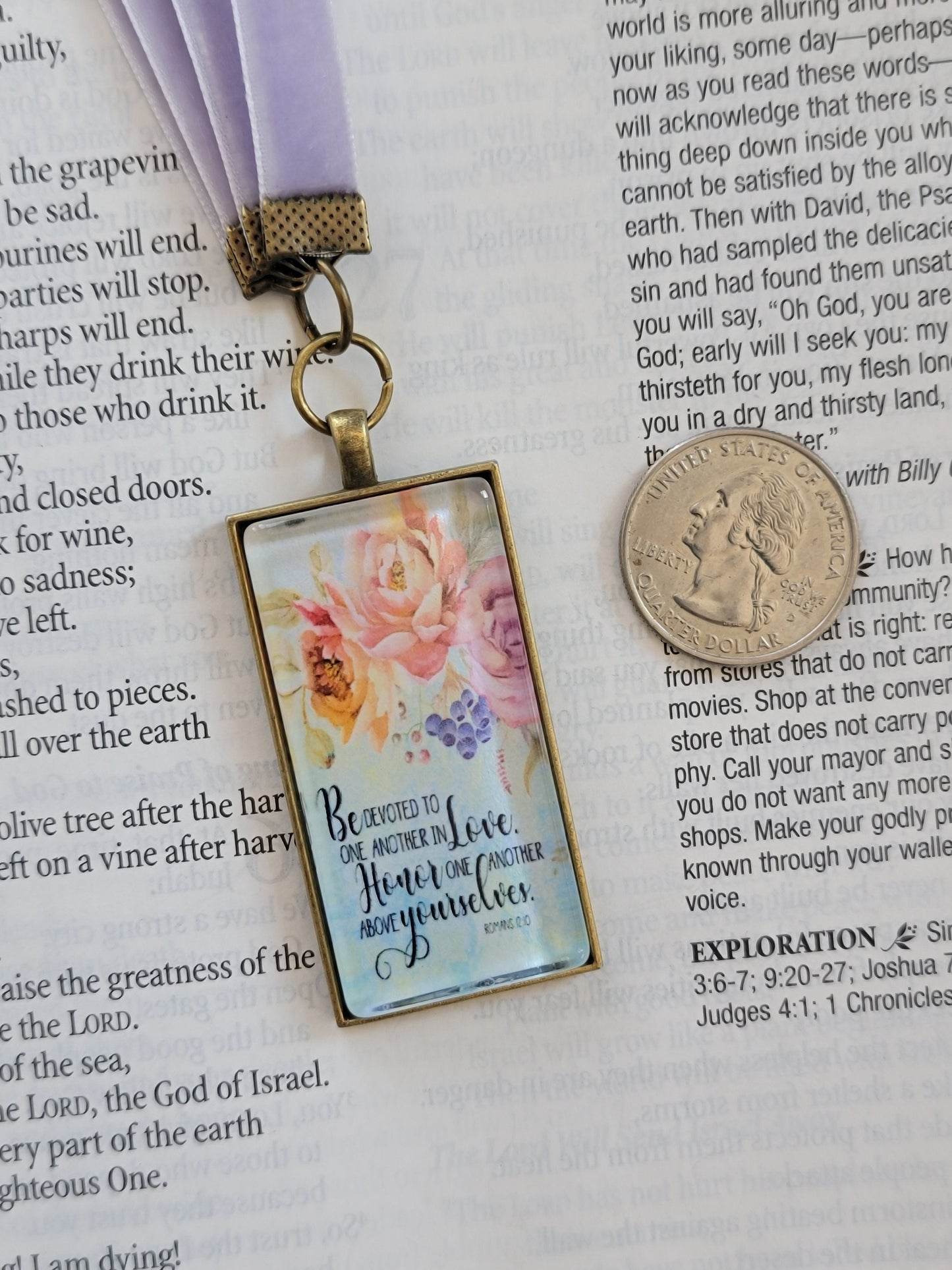 Multi Strand Bible Bookmark Be Devoted