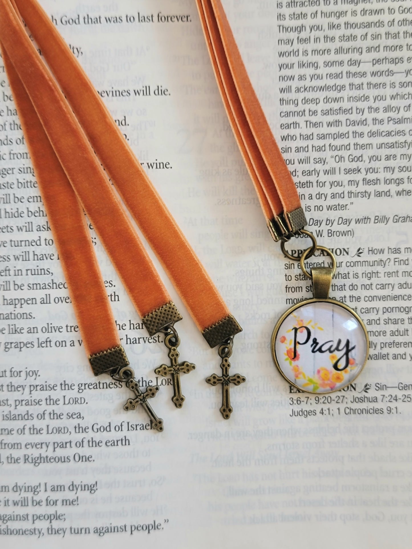 Multi Strand Bible Bookmark Pray