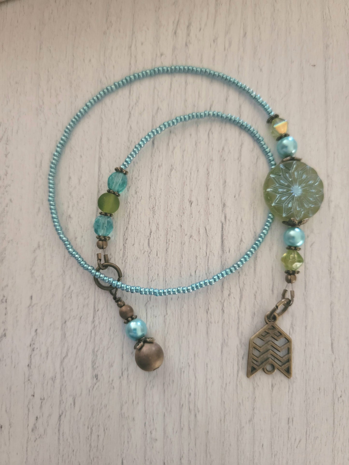 Boho Bookmark with Mandala Bead Makes a Great Gift