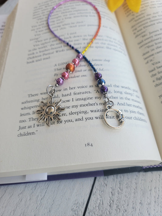 Unique Sunset Bookmark, Reader Gift, Bookworm Gift