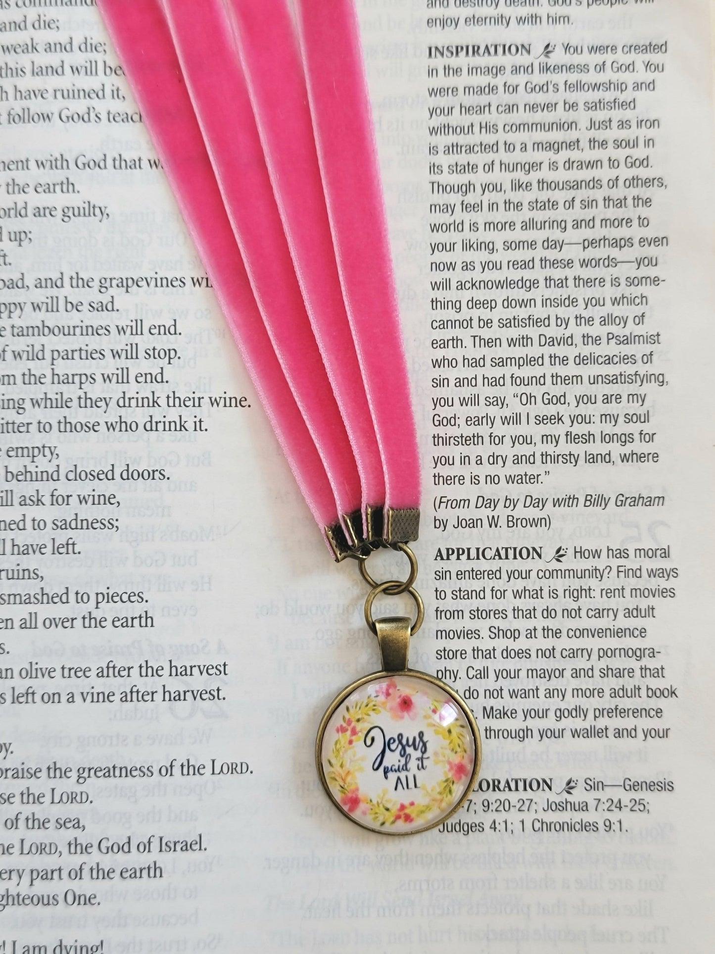 Bookmark for Bibles or Study Aid