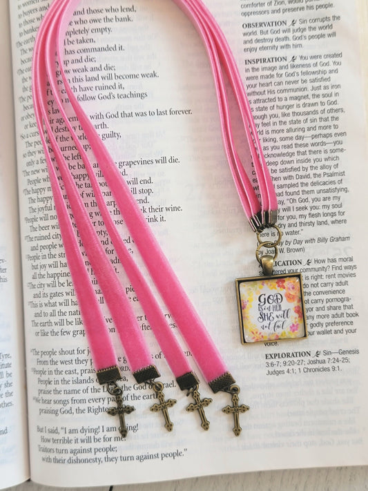 Bible Bookmark Makes a Lovely Gift for Her, Study Helper