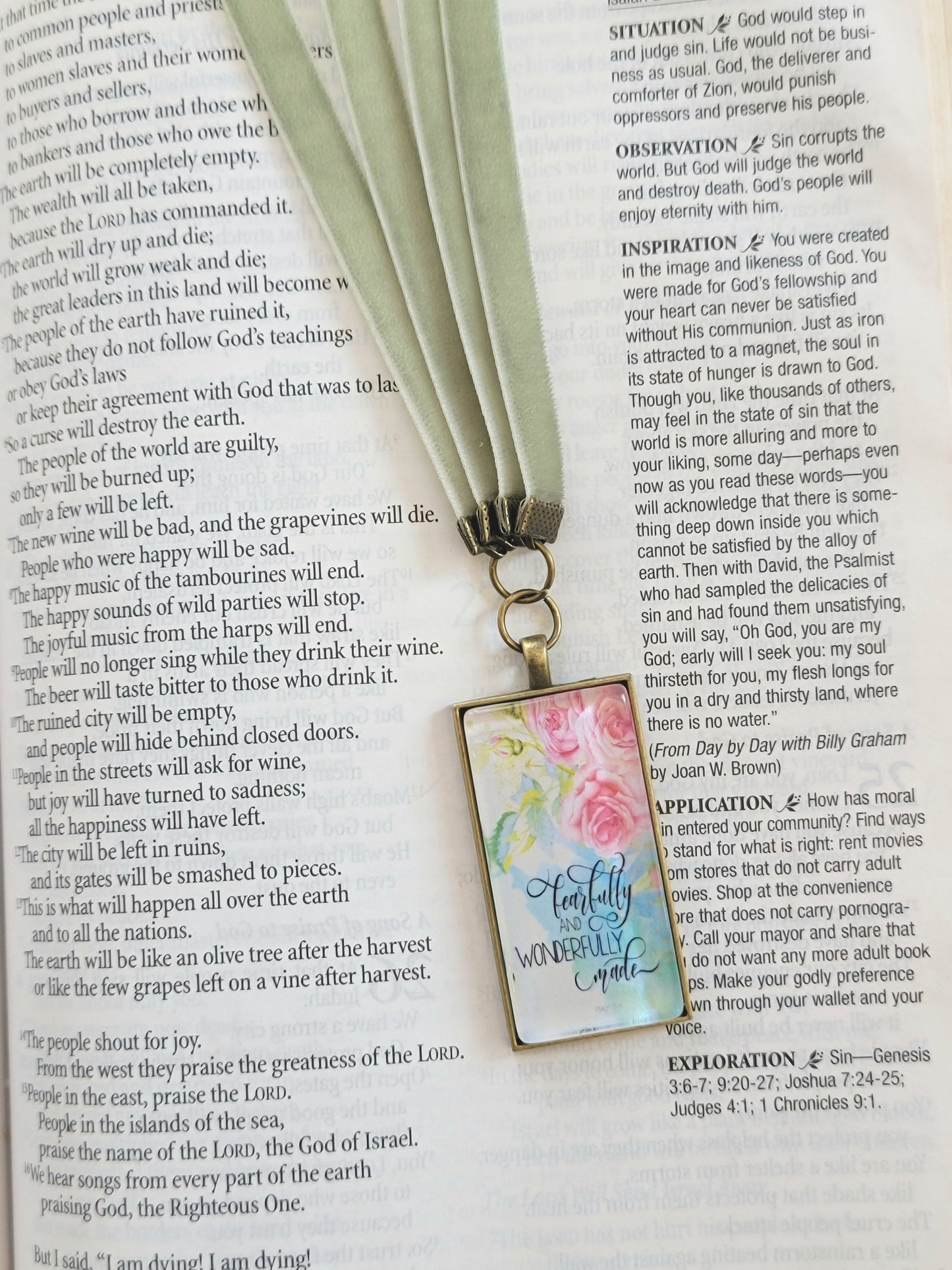 Bible Bookmark, Multi-strand Bookmarker, Multiple Page Holder, Gift for Her, Study Helper, Mother's Day Gift