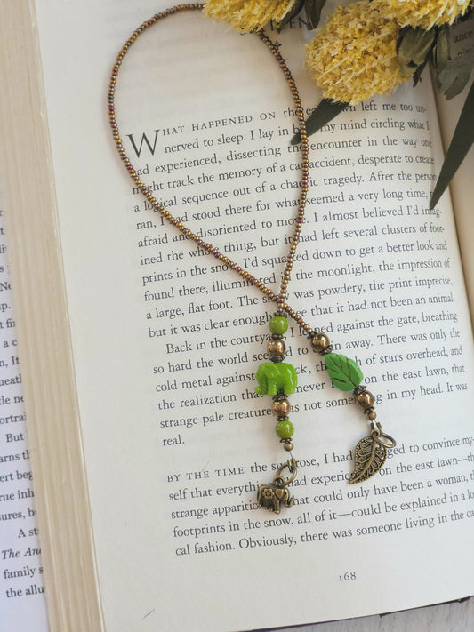 Unique Beaded Elephant Bookmark for All Your Reading Adventures