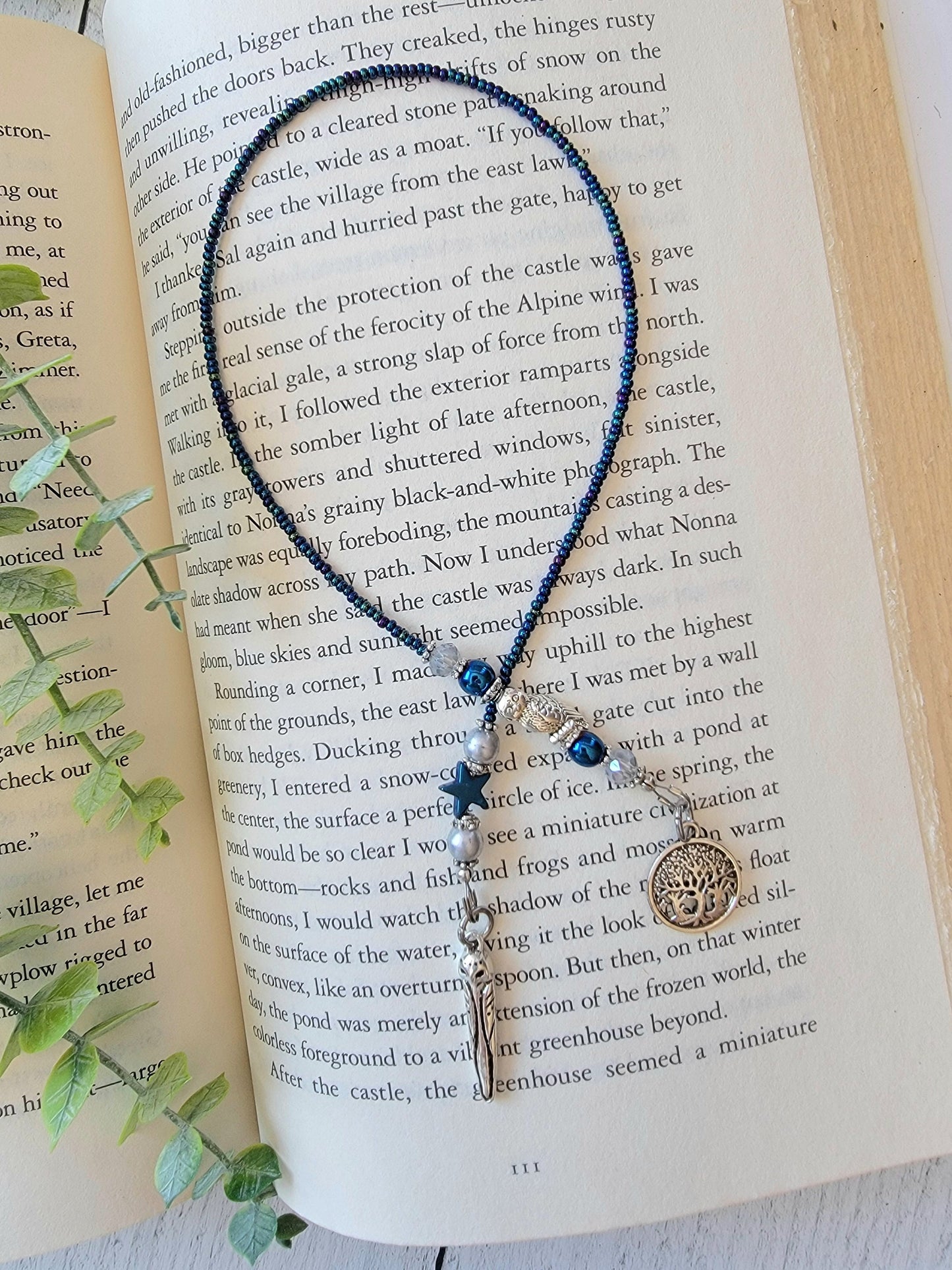Owl and Star Bookmark, Unique Reader Gift