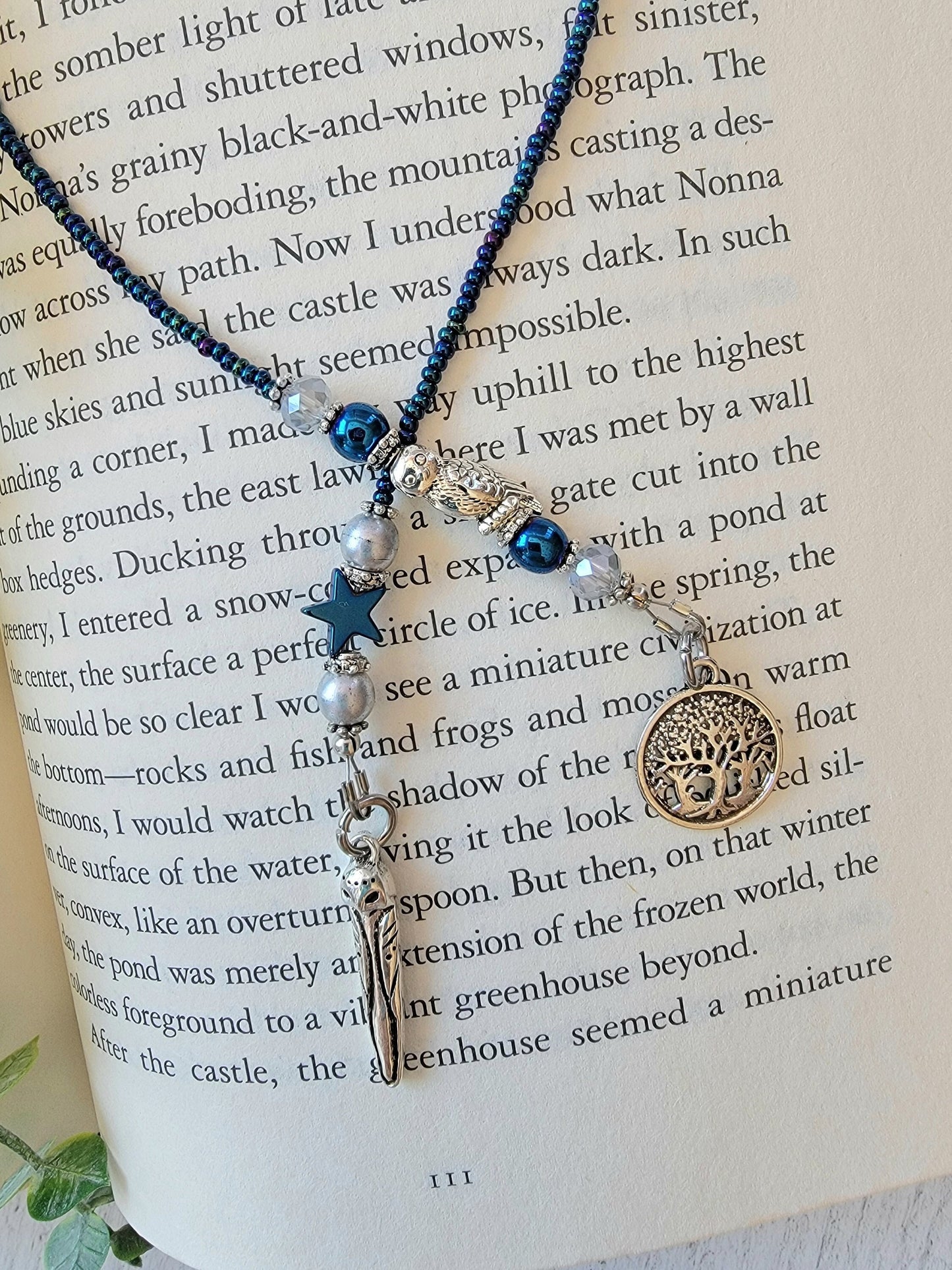 Owl and Star Bookmark, Unique Reader Gift